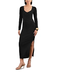 Reiss Sophia Knitted Wrap Dress