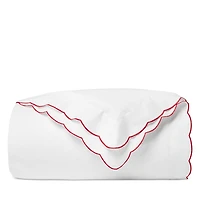 Sferra Limana Scalloped Duvet Cover