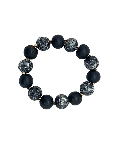 Kazuri Pomsky Bracelet