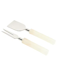 The Collective Home Santo Alabaster Cheese Tools - Set of 2
