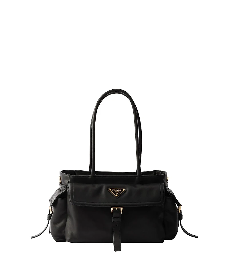 Prada Explore Medium Nappa Leather Tote Bag