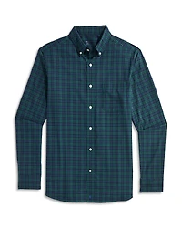 Vineyard Vines Men's Pine Plaid Performance Cotton Shirt