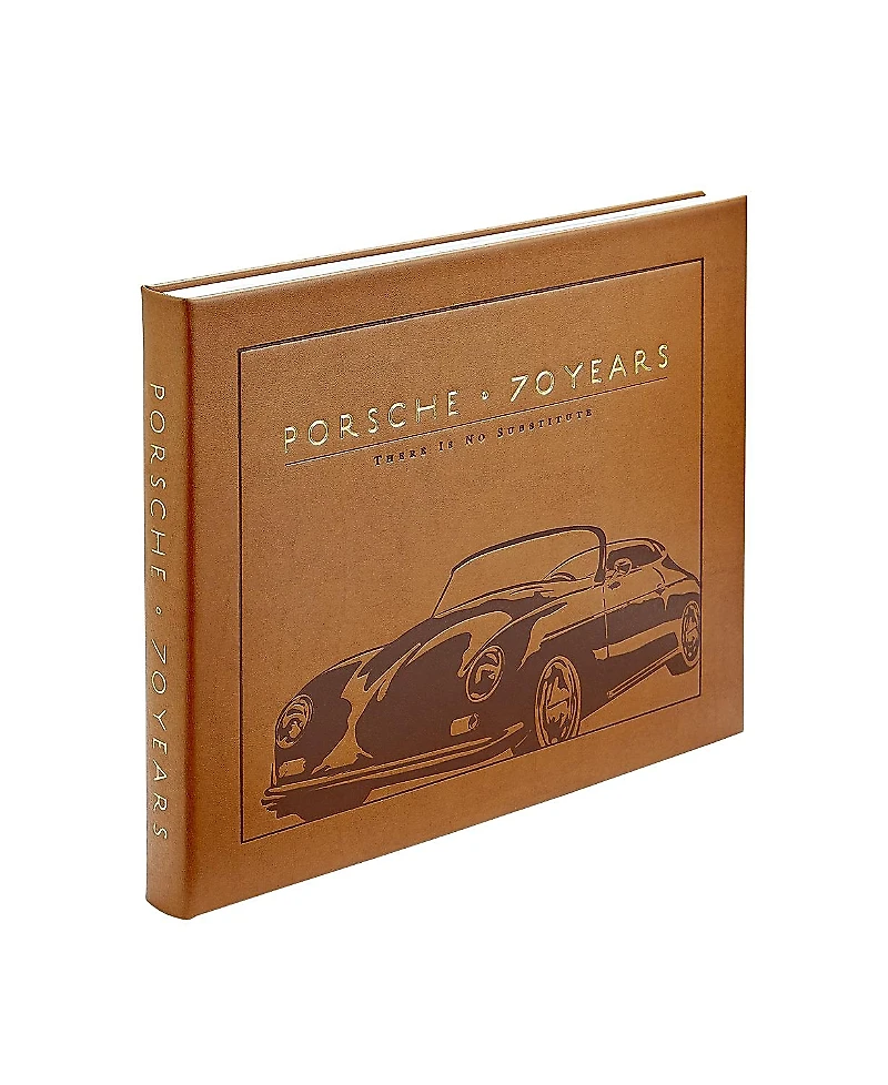 Graphic Image Porsche 70 Years Leather Bound Book