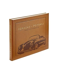 Graphic Image Porsche 70 Years Leather Bound Book