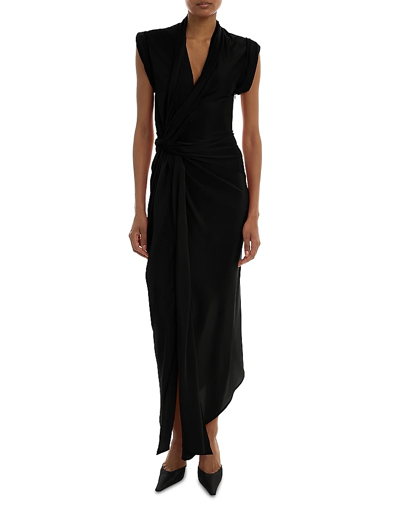 Victoria Beckham Asymmetric Twist Dress