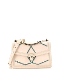 Pre-Owned Bvlgari Small Serpenti Forever Shoulder Bag Whipstitched Leather