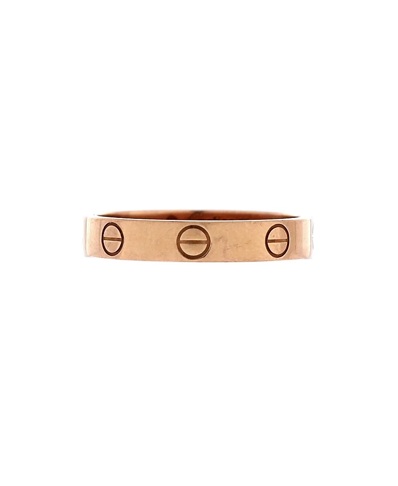 Pre-Owned Cartier Love Wedding Band Ring 18K Rose Gold