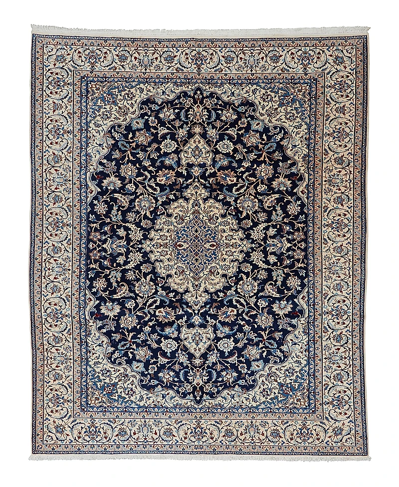 Bloomingdale's Persian Nain Area Rug 7' 3 x 11' 1