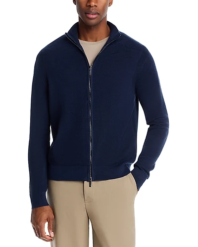 Michael Kors Stitch Full Zip Sweater
