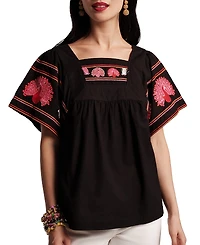 Frances Valentine Picnic Peacock Top