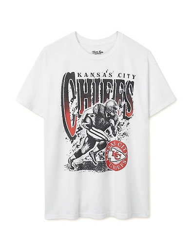 Junk Food Clothing Unisex Nfl Kansas City Chiefs Rushing Flea Market Tee