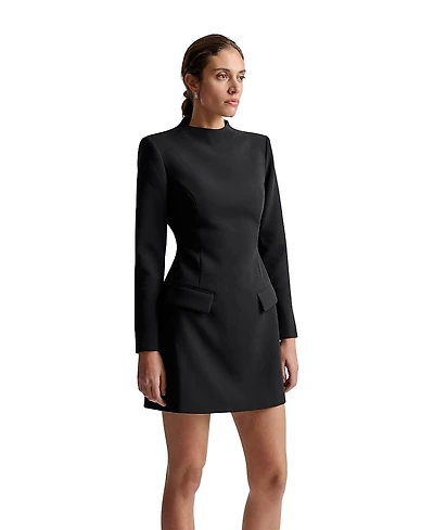 Malina Leanna High Neck Mini Dress