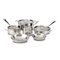 D3 Stainless Steel 10-Piece Cookware Set