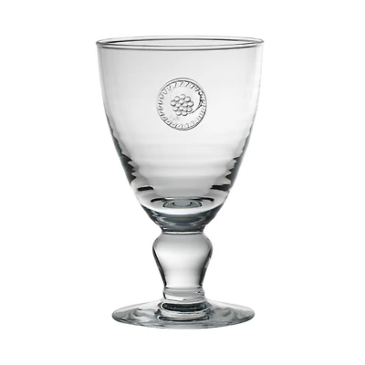 Juliska Berry & Thread Clear Footed Goblet