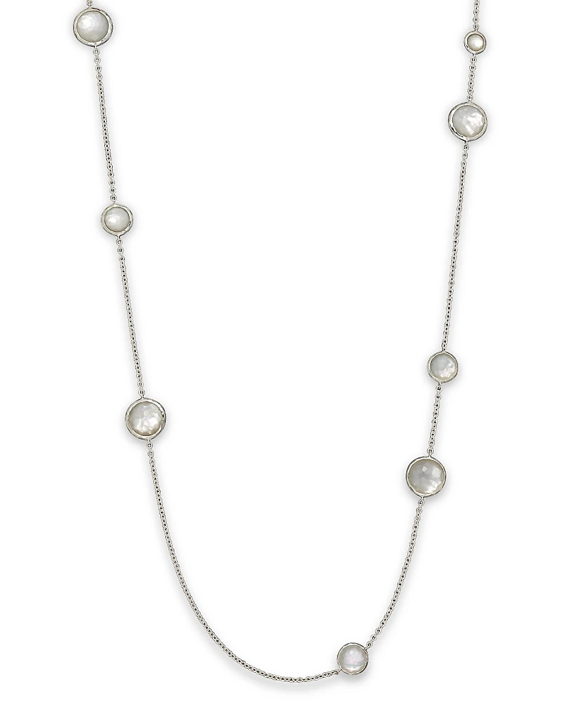 Ippolita Sterling Silver Wonderland Multi-Round Stone Necklace