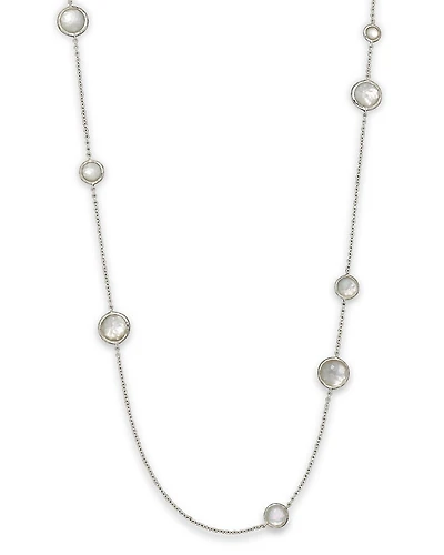 Ippolita Sterling Silver Wonderland Multi-Round Stone Necklace