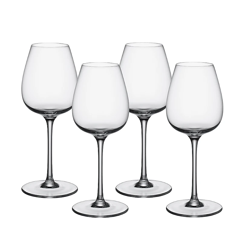 Villeroy & Boch Purismo Red Wine Intricate & Delicate Glass, Set of 4