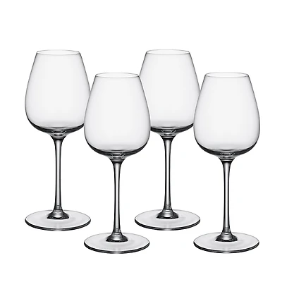 Villeroy & Boch Purismo Red Wine Intricate & Delicate Glass, Set of 4