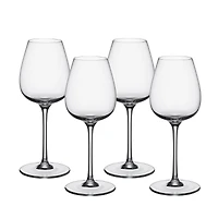 Villeroy & Boch Purismo Red Wine Intricate & Delicate Glass, Set of 4