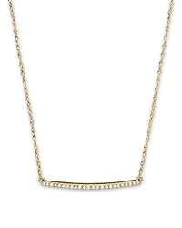 Diamond Mini Bar Necklace