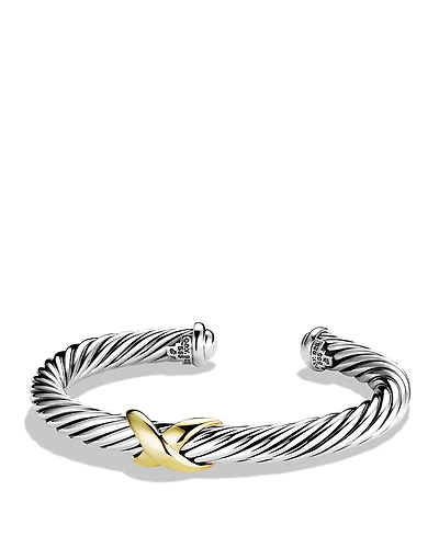 David Yurman X Classic Cable Station Bracelet