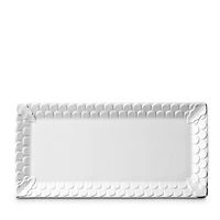 L'Objet Aegean White Rectangular Platter
