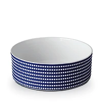 L'Objet Perlee Bleu Deep Serving Bowl, Large