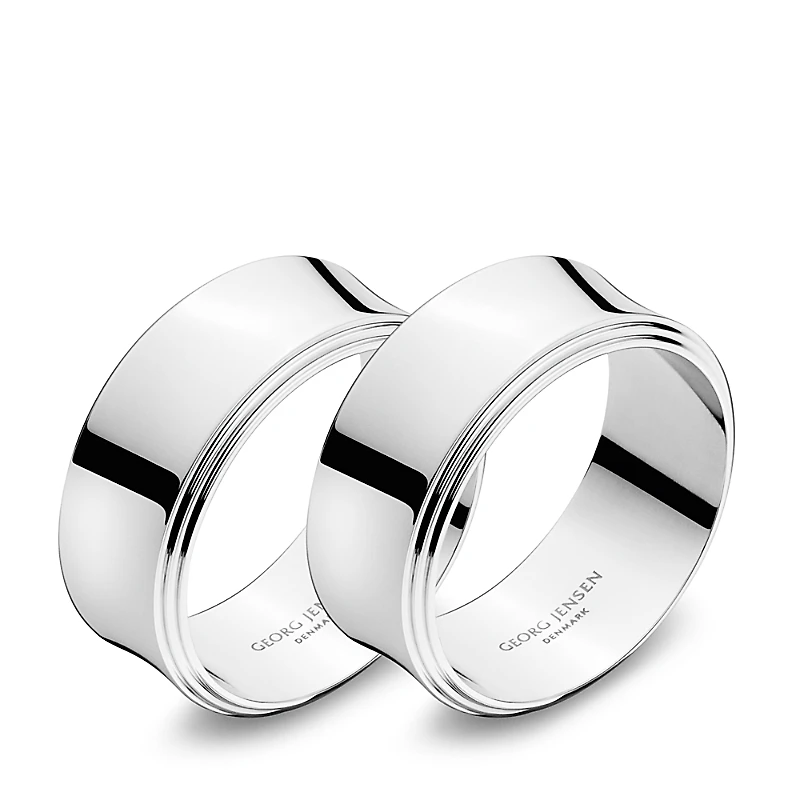 Georg Jensen Pyramide Napkin Rings