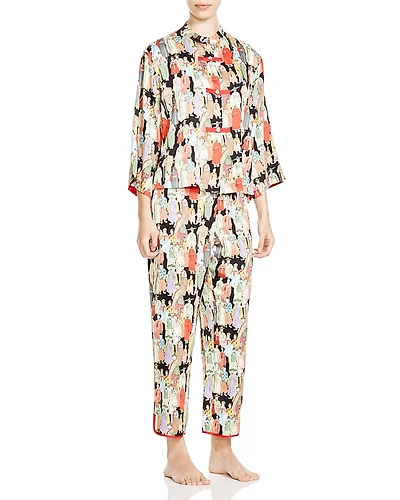 Natori Dynasty Mandarin Pajama Set