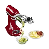 KitchenAid 5-Blade Spiralizer with Peel, Core and Slice Attachment #KSM1APC