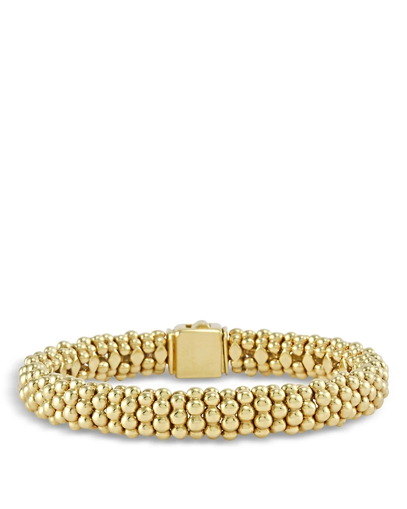 Lagos Caviar Gold Collection 18K Gold Beaded Bracelet