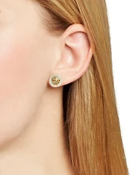 Logo Stud Earrings