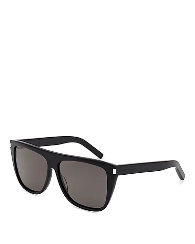 Saint Laurent Flat Top Square Sunglasses