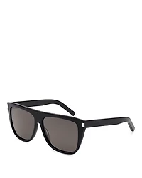 Saint Laurent Flat Top Square Sunglasses