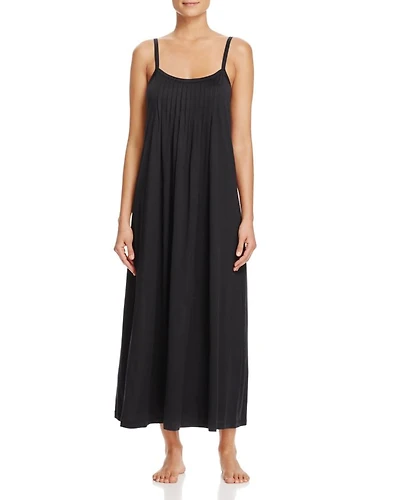 Juliet Pleated Long Spaghetti Gown
