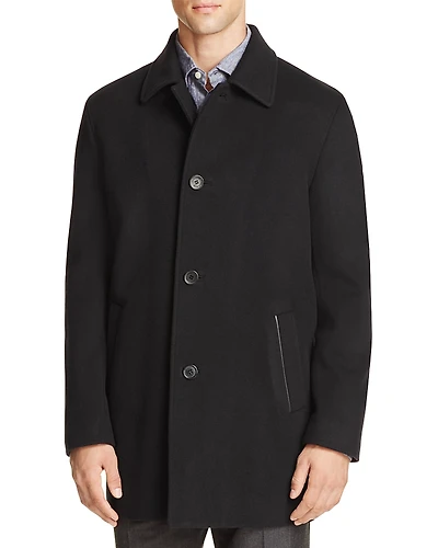 Cole Haan Wool Cashmere Topper Coat