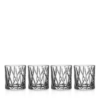 Orrefors City Old Fashioned Glass, Set of 4
