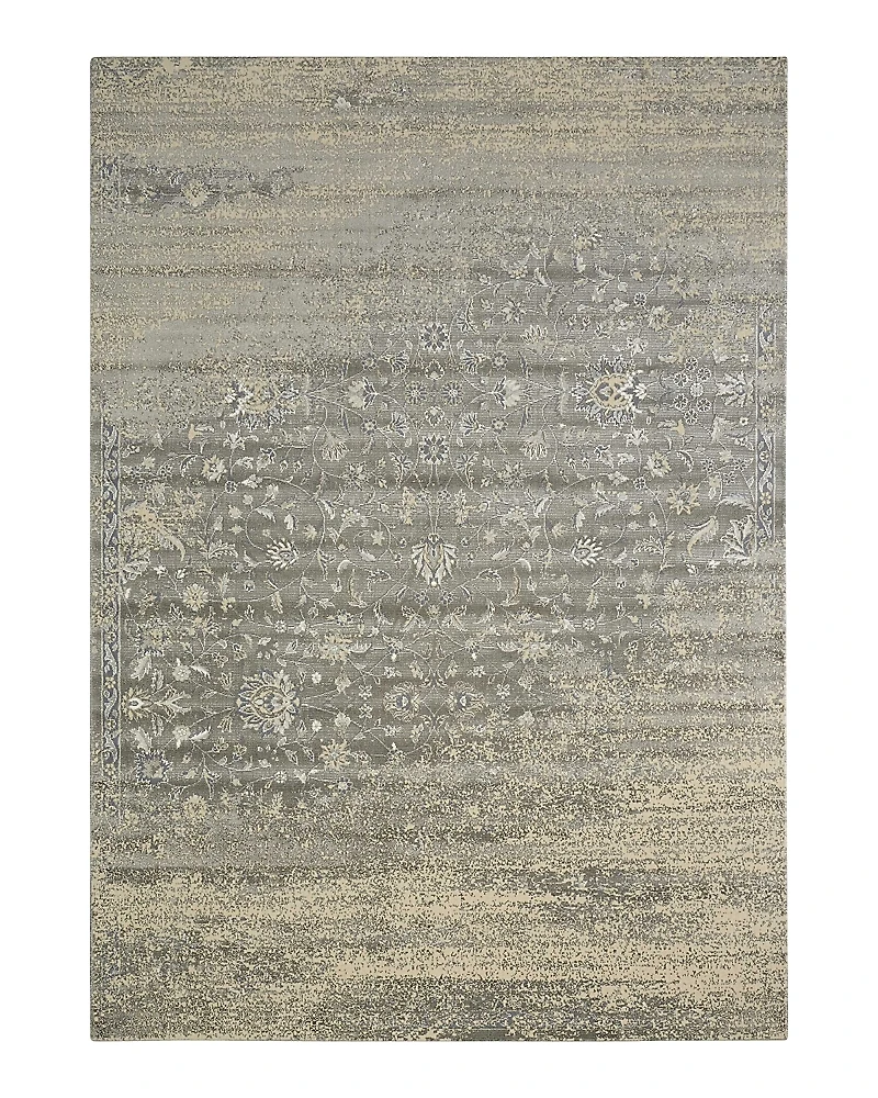 Nourison Luminance LUM10 Rug - Silver, 5'3 x 7'5