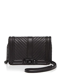 Rebecca Minkoff Love Chevron Quilt Small Leather Crossbody