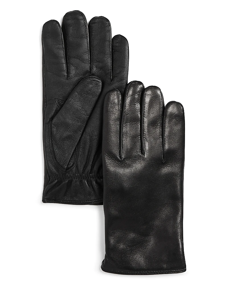 The Men's Store at Bloomingdale's Cashmere Lined Basic Tech Gloves - Exclusive