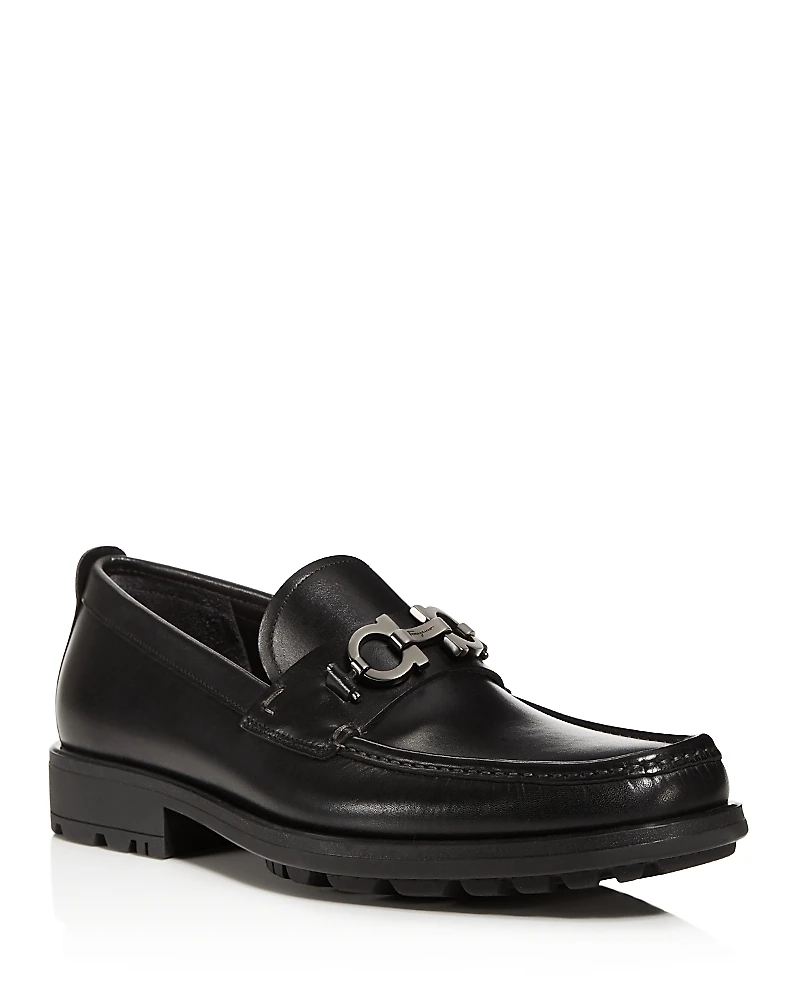 Ferragamo Men's David Leather Loafers