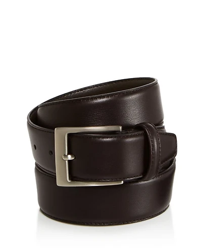 Men's Basic Smooth Leather Belt