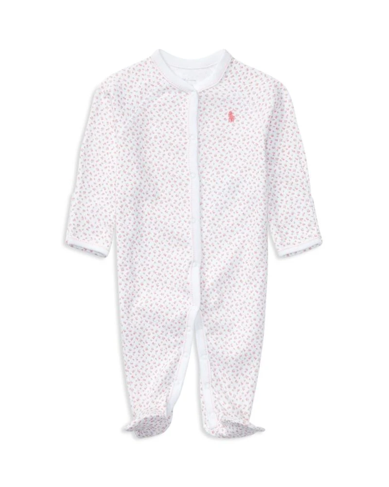 Girls' Layette Printed Footie - Baby