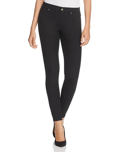 Fleece-Lined Denim Leggings