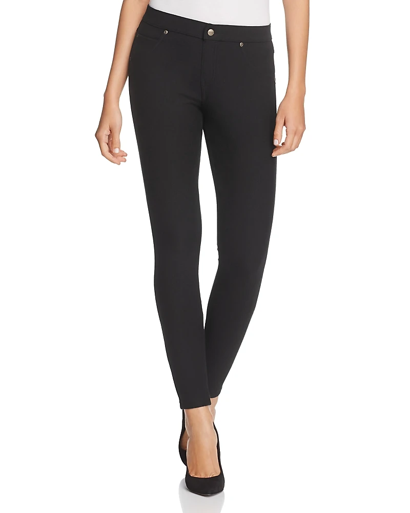 Hue Fleece-Lined Denim Leggings