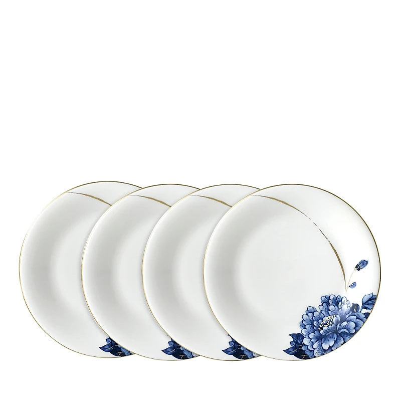 Prouna Emperor Flower Canape Plates, Set of 4