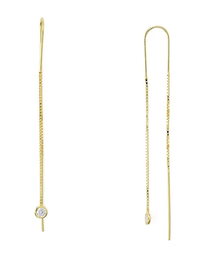 Sterling Silver Dangling Threader Earrings - Exclusive