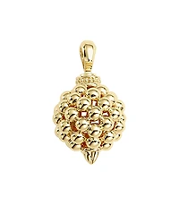 Lagos Caviar Gold Collection 18K Gold Pendant