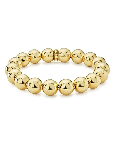 Lagos Caviar Gold Collection 18K Gold Beaded Bracelet, 12mm - Exclusive