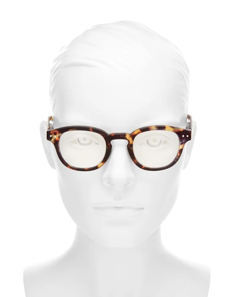 #C Square Reading Glasses, 45mm